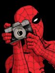 You're Being Watched Spiderman T-Shirt for Men