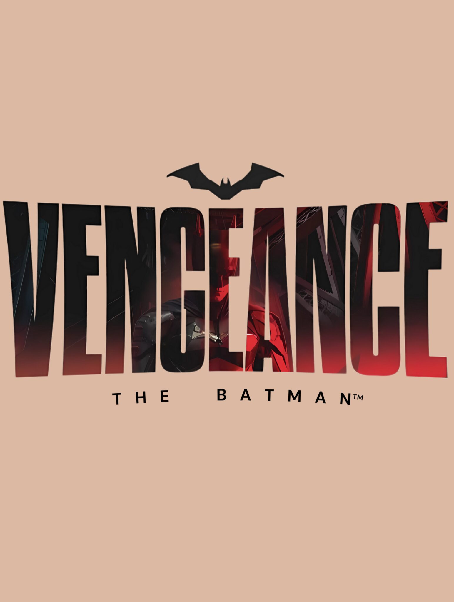 Vengeance The Batman T-shirt for Men